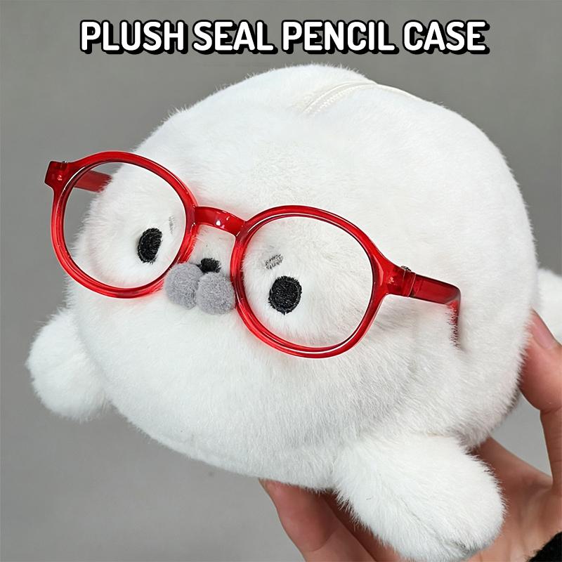 Seal Doll Pencil Case Large St - Aesthetic Large Pencil Case Pouch 评论和价格