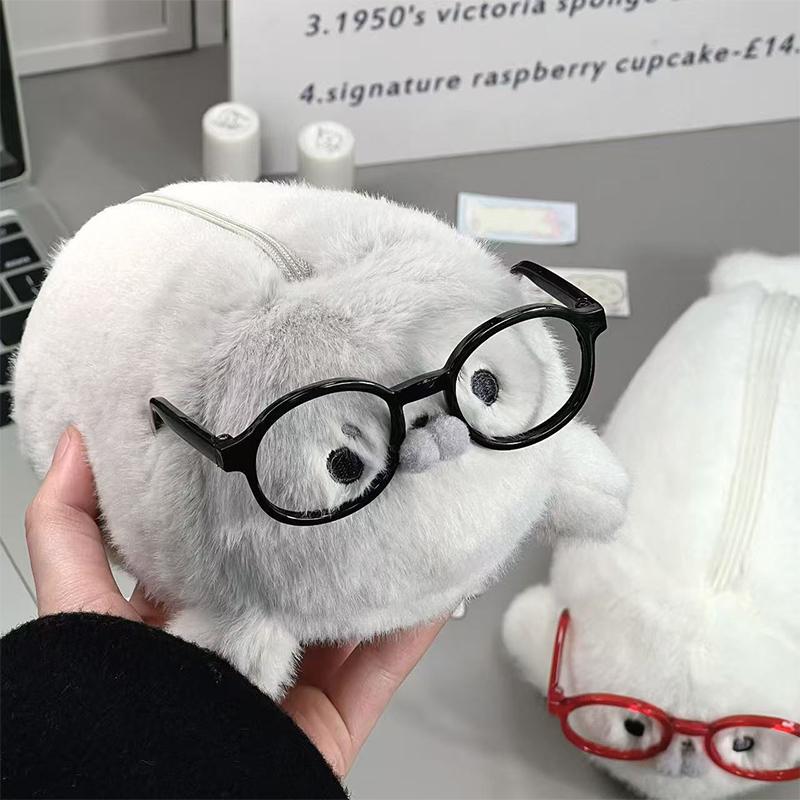 Seal Doll Pencil Case Large St - Aesthetic Large Pencil Case Pouch 评论和价格