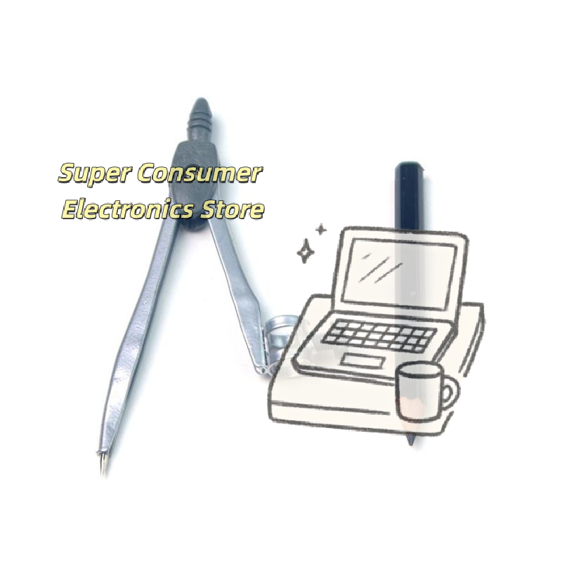 Metal Locking Compass Set Anti - Math Geometry Set With Compass 评论和价格
