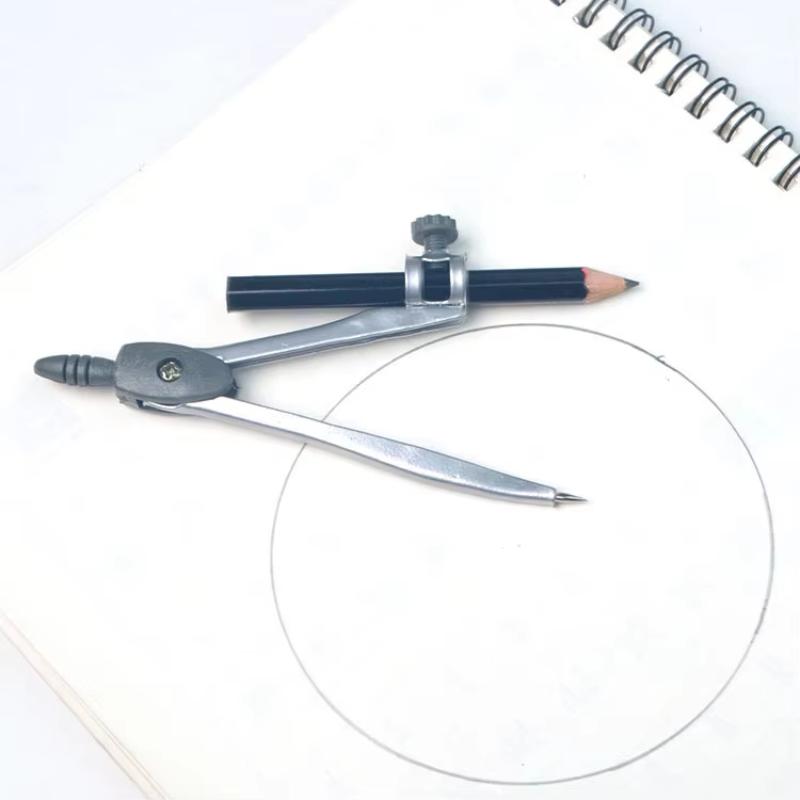 Metal Locking Compass Set Anti - Math Geometry Set With Compass 评论和价格