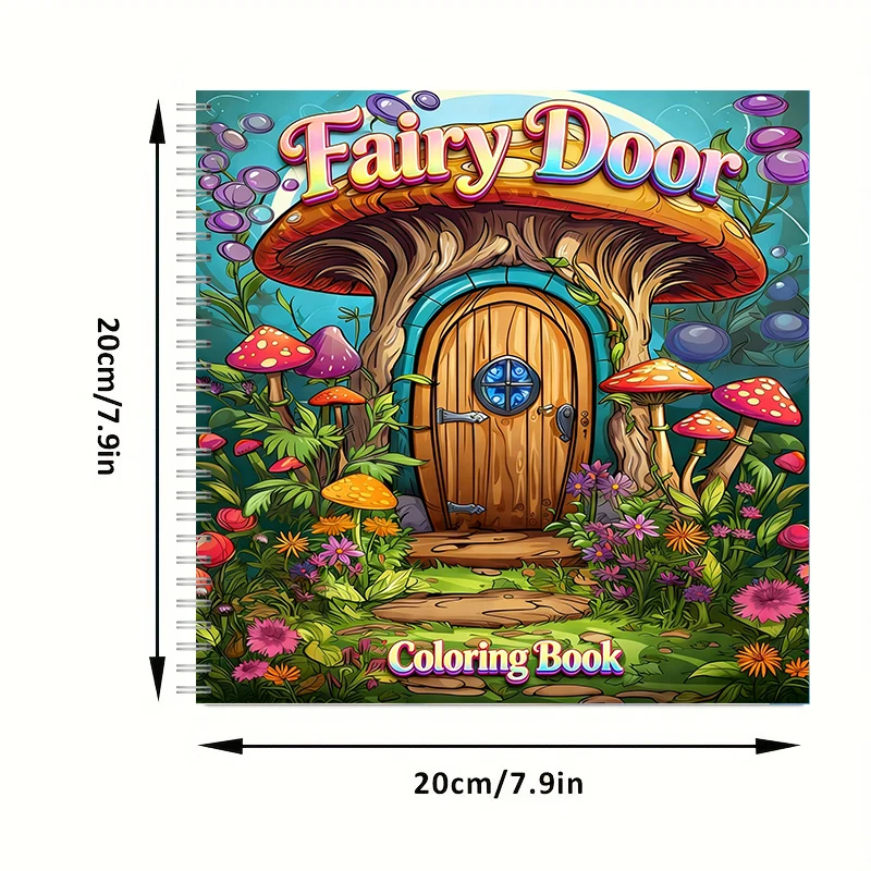 Coloring Book Fairy Door for A - School Supplies 评论和价格
