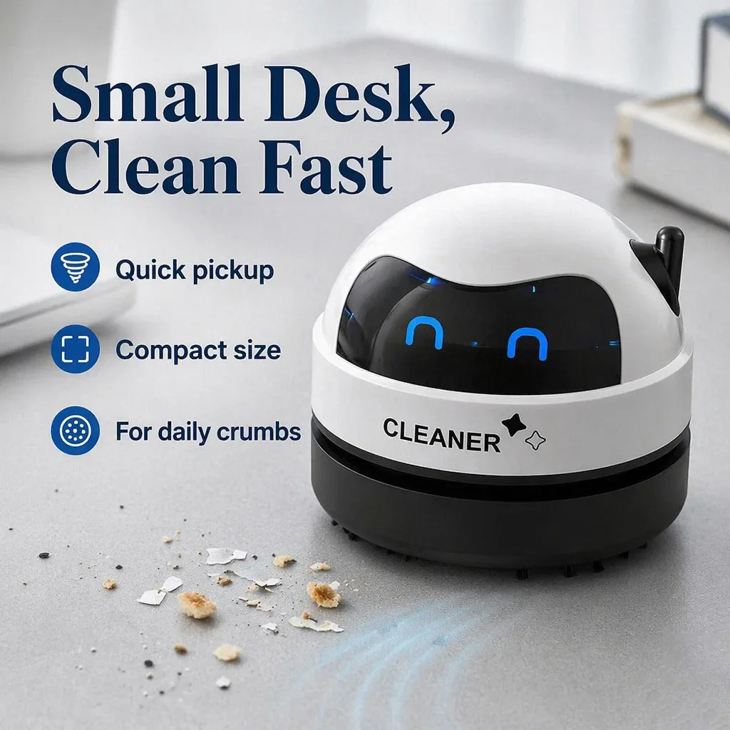Portable Mini Desktop Vacuum C - Mini Desktop Vacuum Cleaner For Eraser Dust 评论和价格