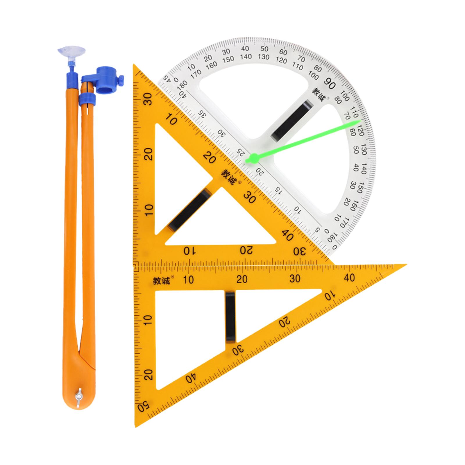 Math Geometry Ruler Set for Bl - Math Geometry Set With Compass 评论和价格
